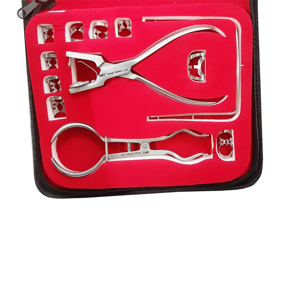 SLAM DANT 湘南SET 未使用保管品 SS WHITE - Dental Rubber Dam 13 Pcs kit with 1 Medium Size Frame,9